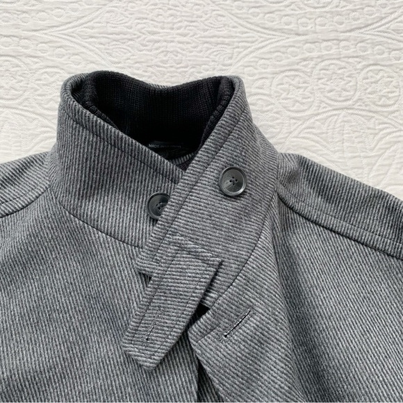 Hugo Boss Coxx Wool Cashmere Overcoat, Grey (44 R) - Picture 3 of 9